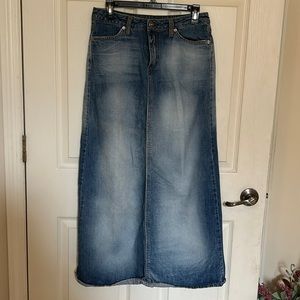 Mavi Long Denim skirt